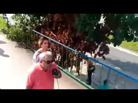Equipe da  Rede Globo e retirada da Greve dos Caminhoneiros