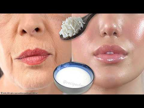 Rice and water! 😱 Erase wrinkles instantly and look 20 years younger with this miracle collagen! ✨