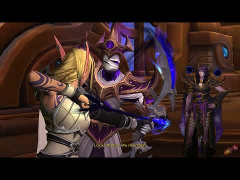 Locus Walkers Ally In Game Cutscene - Patch 11.2.0