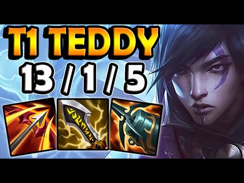 T1 Teddy APHELIOS ADC vs JHIN [ Quadrakill ] Placement Match #1 Patch 11.1 ✅