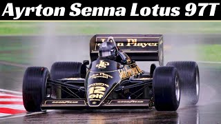 preview picture of video 'Lotus 97T F1 (1985) on track - Imola 2014'