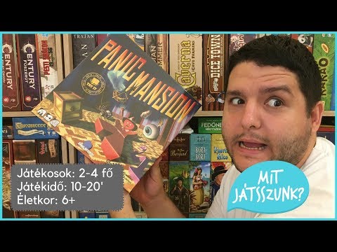 Panic Mansion Játékbemutató - Mit Játsszunk?