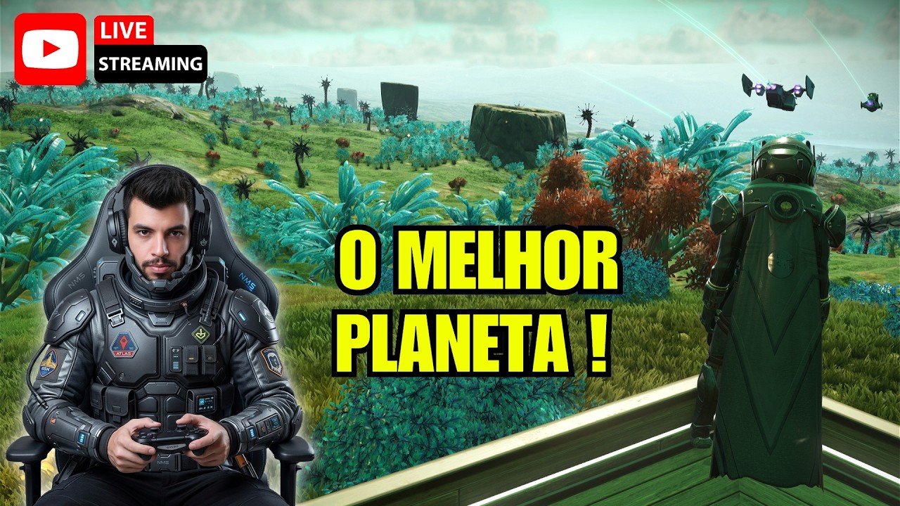 A CHEGADA: "ACHEI! O Melhor Planeta para Farmar Recursos no No Man's Sky! 🤑💎