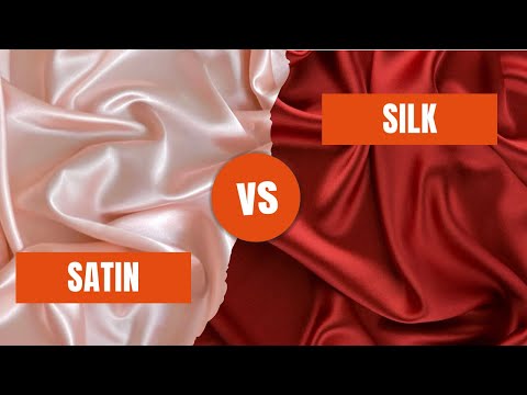 Satin vs Silk: What’s the Difference? | Fabric Comparison for Sewing & Fashion