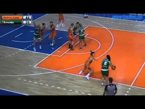 Radivoj Korac - Sumadija 62:51 2015-2016 2pol