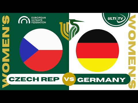 Germany vs Czech Republic — WOMEN'S Power Pool — European Ultimate Championships #EUC2023