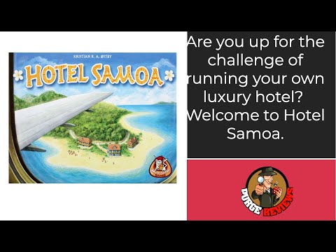 The Purge: # 3029 Hotel Samoa: Are you ready to run your own hotel in the middle of Samoa? You better be as the visitors are here