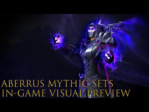 World Of Warcraft: Aberrus, the Shadowed Crucible Mythic Sets In-game Appearance Preview