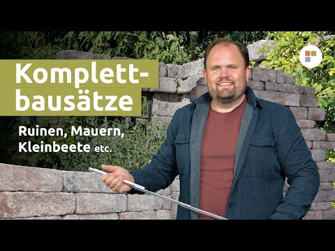 SELBST BAUEN: Gartenmauer Ruine! 😍 | So einfach geht's mit dem Komplettbausatz!
