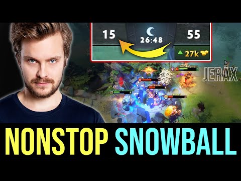 JerAx EMBER SPIRIT - Non-stop Snowballing Enemies - NO MERCY! DOTA 2