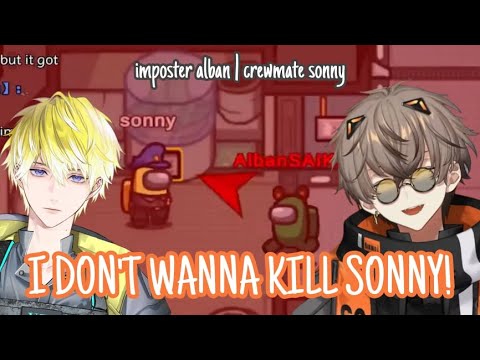 (Alban-POV) "I'm not gonna kill Sonny"┇Among Us【ALBAN KNOX┆NIJISANJI EN】