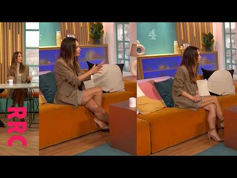 Myleene Klass @long legs in fab four inch heels