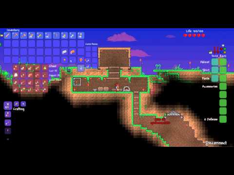 Lets play terraria Episode 2 With brianchew and spiderman -"N/A"