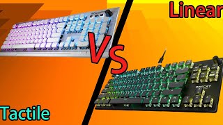 Tactile vs Linear | Keyboard ASMR | Fortnite Game play
