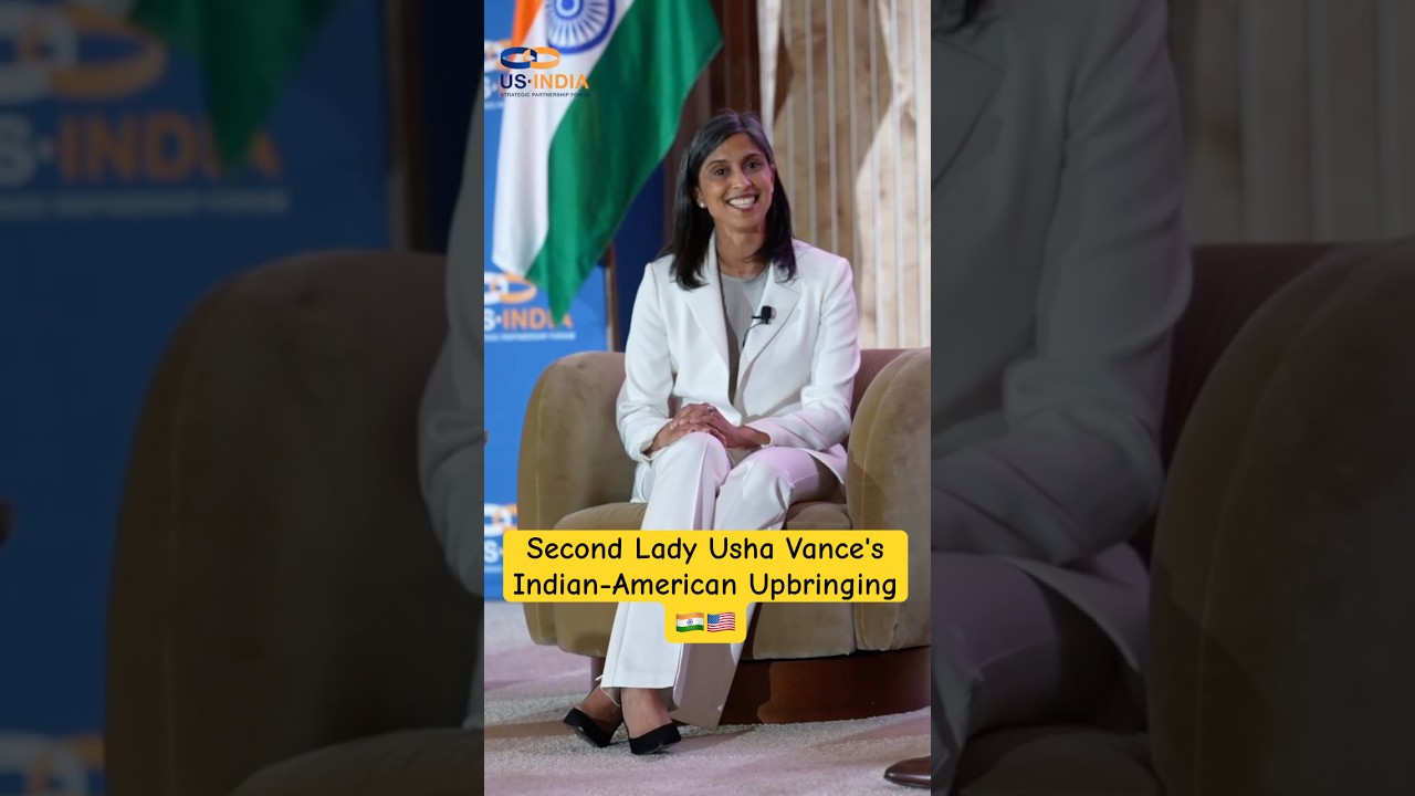 Second Lady Usha Vance on her Indian-American Roots