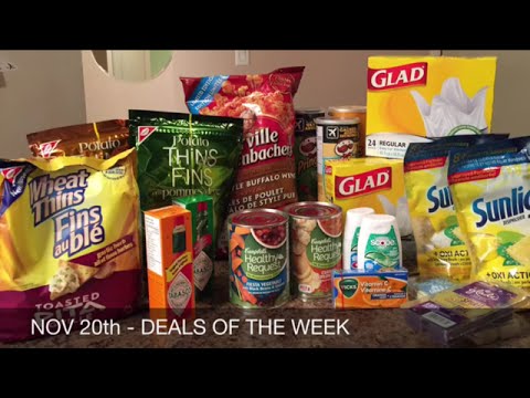 FREE & CHEAP GROCERY HAUL - Nov 20th - Deals Of The Week