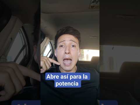 La apertura de tu boca influye para cantar con potencia #cantantes