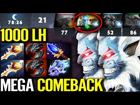 1000 Last Hit 2x Divine Rapier EPIC MEGACREEPS COMEBACK -  Phantom Lancer Strongest Carry Dota 2 Pro