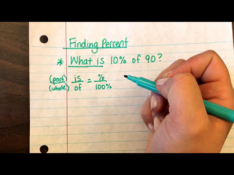 Finding Percent of a Number