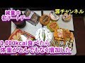 減量中初めてのチートデー(3,000kcal)