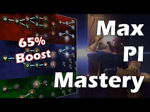 Maximum PI boost Masterys - Marvel Contest of Champions