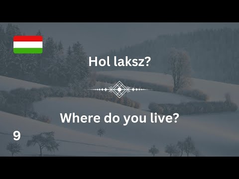 #4 Hungarian While You Sleep | Most Important Hungarian Phrases and Words | English and Hungarian