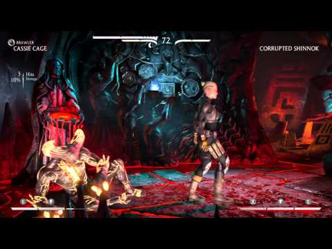 Mortal Kombat X easy way to beat Corrupted Shinnok