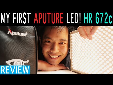 Aputure Amaran HR672c Review | Why Aputure Has Been On My Radar - Deep Thoughts | Bi-Color | 95+ CRI
