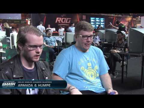 DHS17 - [A]rmada (Peach) Vs. Humpe (Falco) - Winners Quarters - Melee Singles