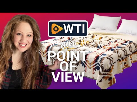 UKELER Boho Sherpa Fleece Blanket 80'' × 90 - WTI product video review