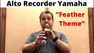 Video thumbnail for Yamaha Alto Recorder YRA-302B III "Feather Theme" Forest Gump by Florentin Tise Plus