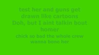 Ludacris Ft. Nicki Minaj - My Chick Is Bad  ( Lyrics On Screen )