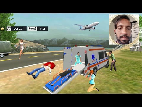 Ambulance Robot City Rescue Simulator E4 - Robot Rescue Man -  Android Gameplay