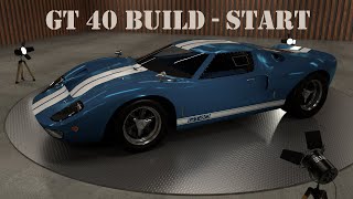 GT40 Kit Car by RCR -- Project Start