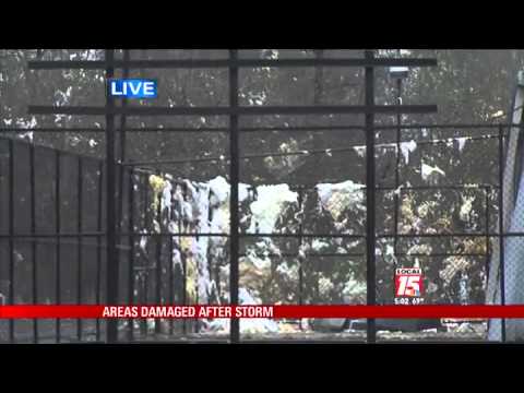 Homes, Businesses in Atmore Damaged by Storm