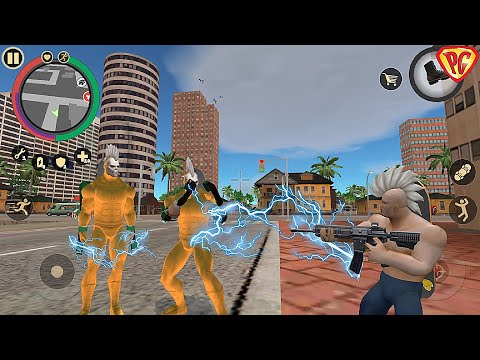 Rope Hero: Vice Town #62 Zeus Fist - New Weapon