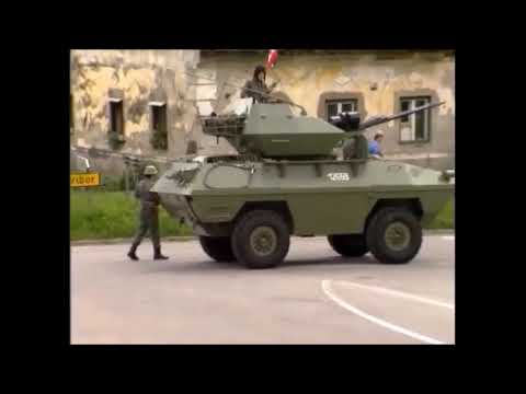 Aufmarsch der JNA im Drautal Radlje/Mahrenberg