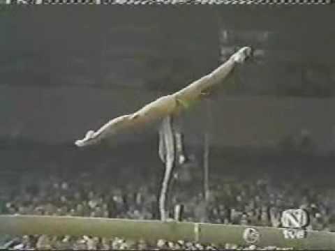 Eva Kanyo beam finalist WC 1978 (great toe point!)