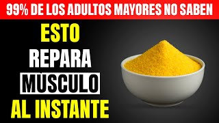 ¡Atención mayores! Detengan la pérdida muscular ahora con ESTE alimento (funciona después de los 50)