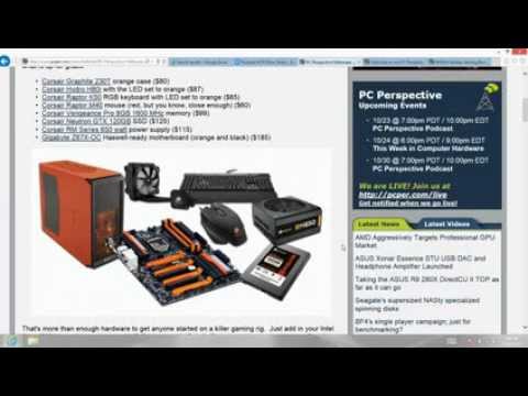 PC Perspective Podcast 274 - 10/24/13