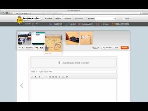 How to Create an Instructable