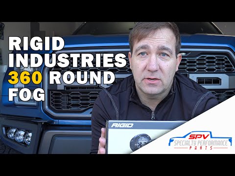 2020 Ford Raptor Rigid Industries 360 ROUND Fog Light Kits