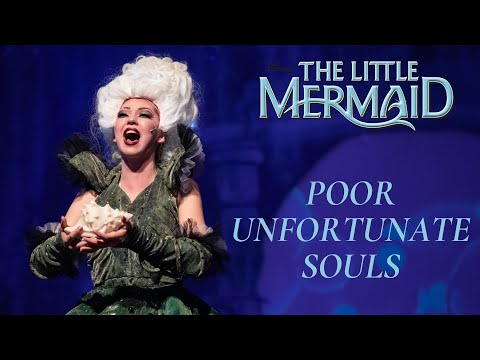 Thumbnail from Poor Unfortunate Souls lyric video by Original Broadway Cast of The Little Mermaid
