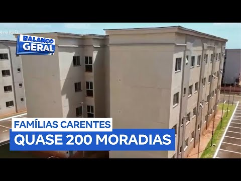 Prefeitura de Rio Verde (GO) entrega 192 apartamentos a famílias carentes