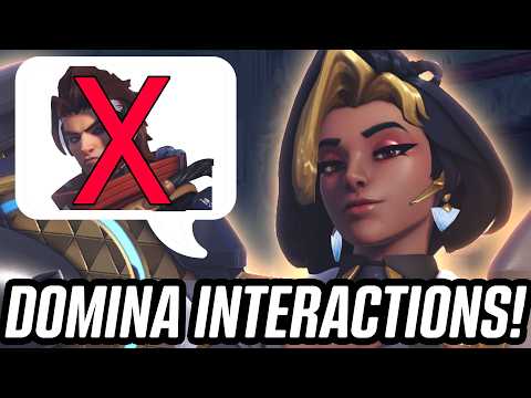The NEW Domina Interactions in Overwatch are SASSY!
