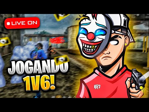 USANDO AQUELA SENSI! FREE FIRE HR7 AO VIVO