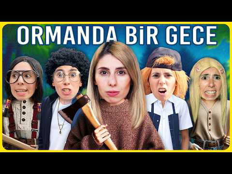 FOREST CAMP DAY IN A TENT DİLA KENT