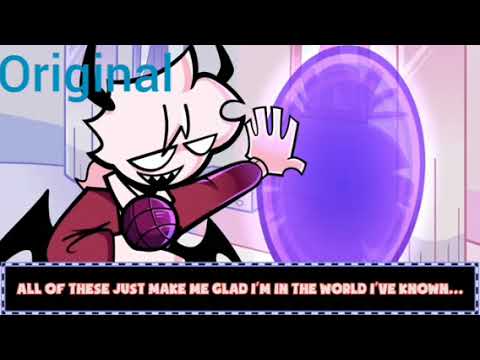 fnf Casanova with lyrics original vs gendebend @recorderdude