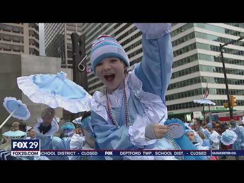 After pandemic and rain delays, Mummers strut in Philadelphia