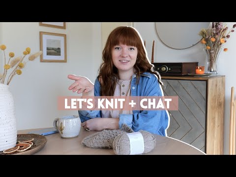 Knit + Chat // Let’s catch up before baby! Talking expat life & sharing some fave podcasters!